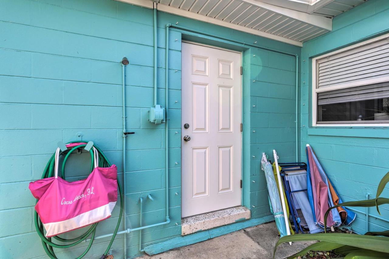 Cute And Cozy Florida Duplex Walk To Beaches! Cocoa Beach Exterior foto